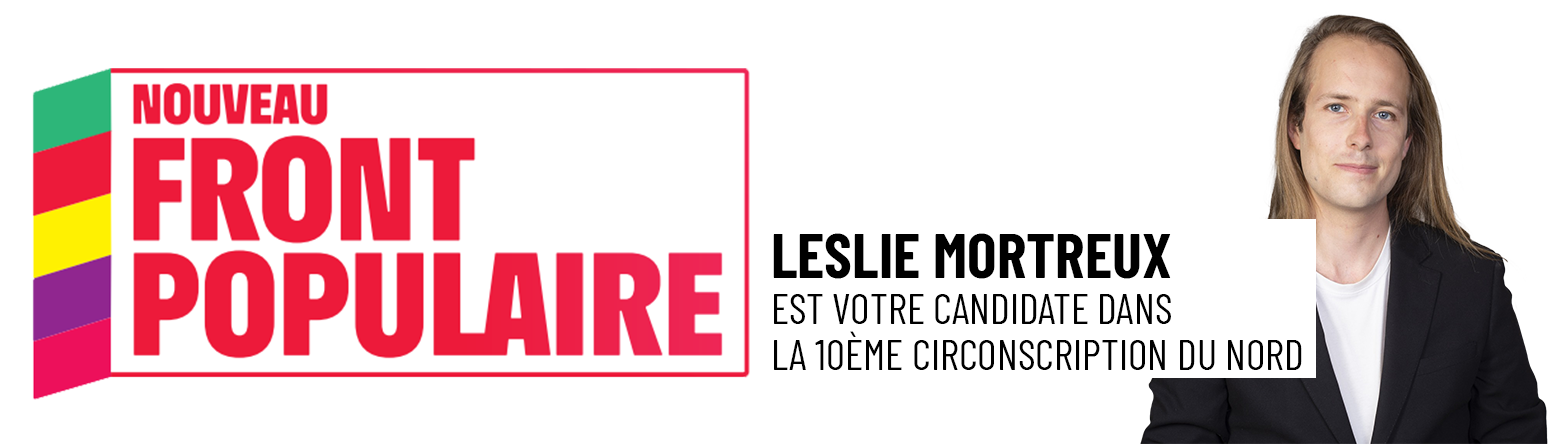 Leslie Mortreux est votre candidate dans la 10ème circonscription du Nord